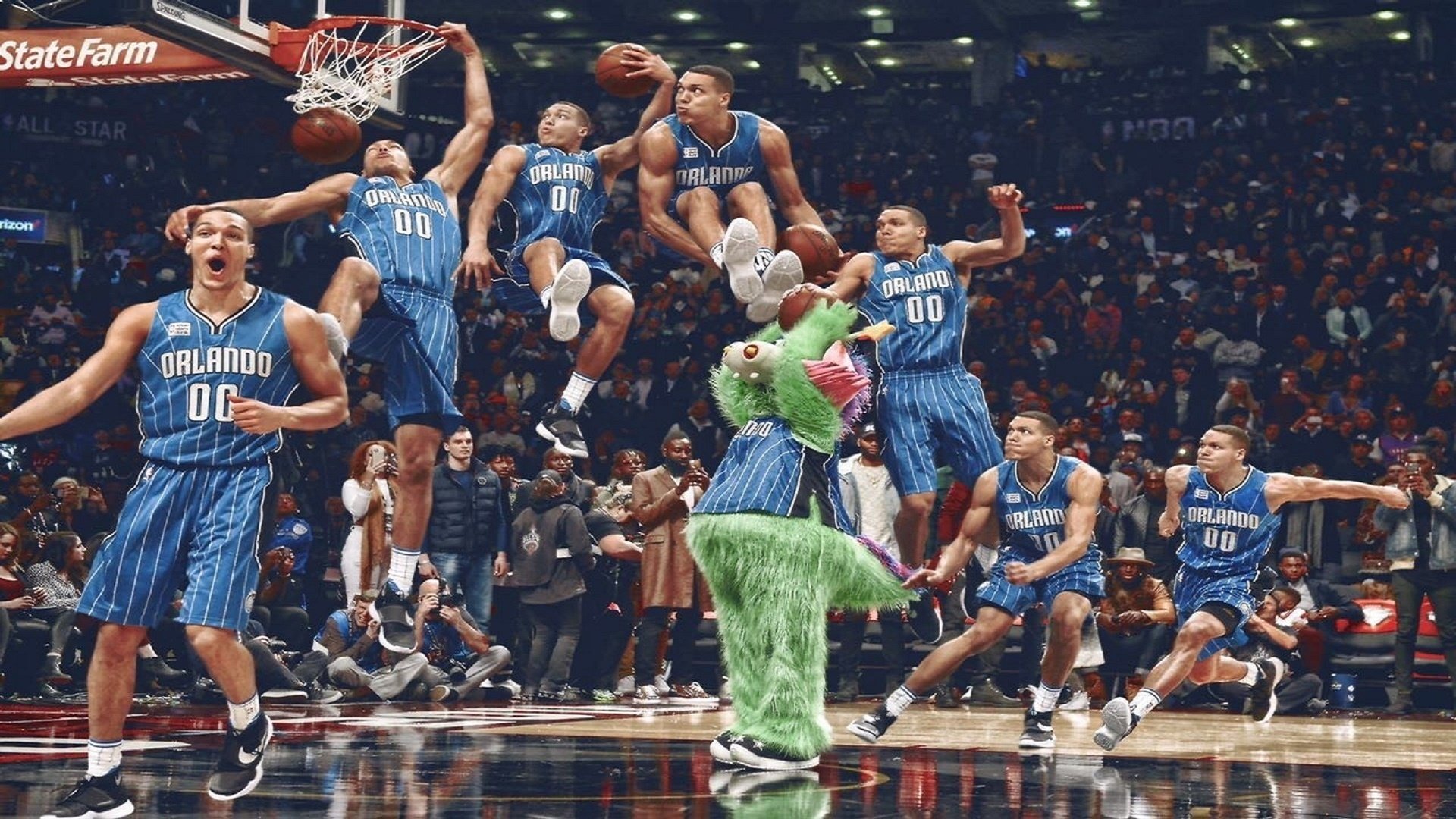 特色篮球文化与城市夜景相结合，建设“夜间体育新地标”，关于夜间篮球场的环境描写